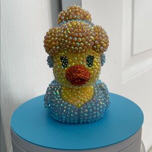 Bedazzled cinderella duck